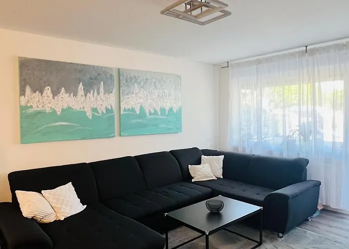 公寓 Schoene Ferien In 3 莱茵河畔的布赖萨赫